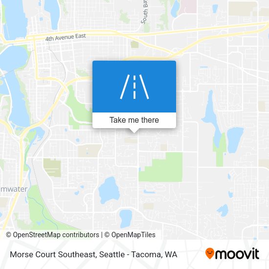 Mapa de Morse Court Southeast