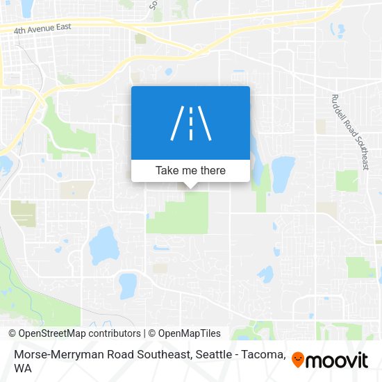 Morse-Merryman Road Southeast map