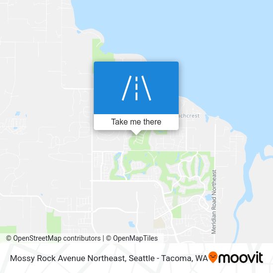 Mapa de Mossy Rock Avenue Northeast
