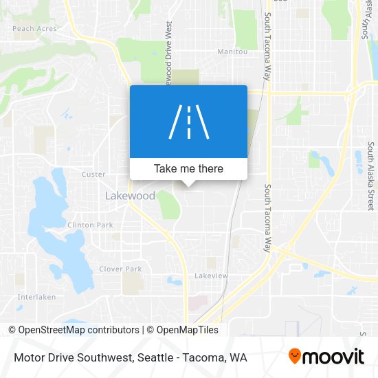 Mapa de Motor Drive Southwest