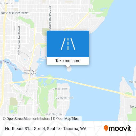 Northeast 31st Street map