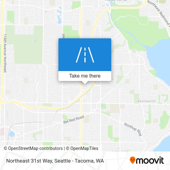 Northeast 31st Way map