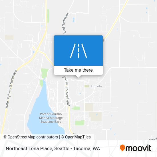 Mapa de Northeast Lena Place