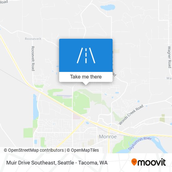 Mapa de Muir Drive Southeast