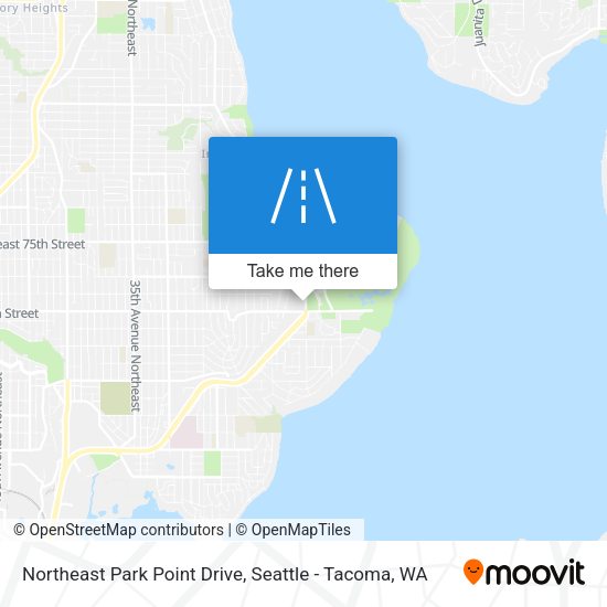 Northeast Park Point Drive map