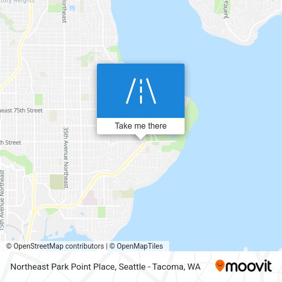 Northeast Park Point Place map