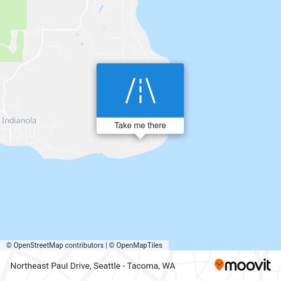 Northeast Paul Drive map