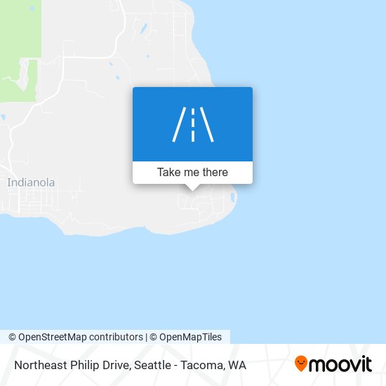 Mapa de Northeast Philip Drive