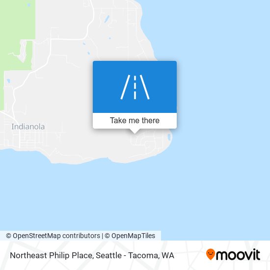 Mapa de Northeast Philip Place