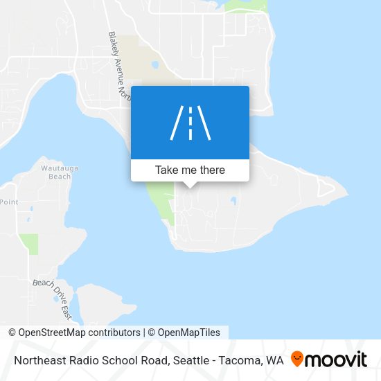 Mapa de Northeast Radio School Road