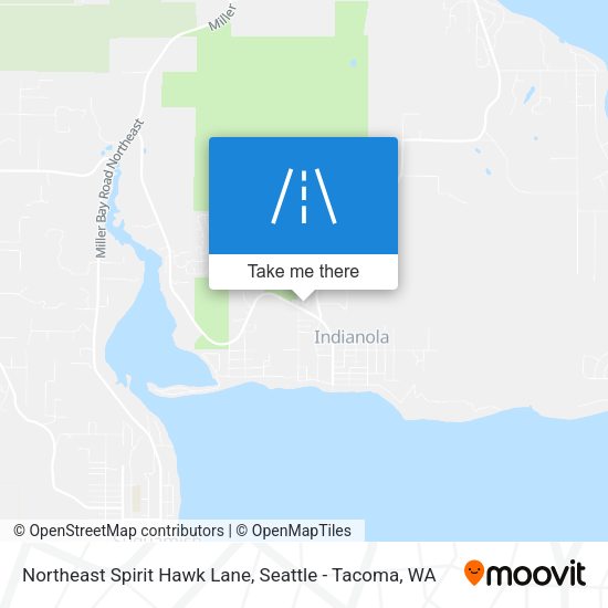 Mapa de Northeast Spirit Hawk Lane