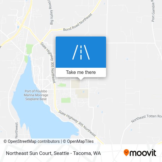 Northeast Sun Court map