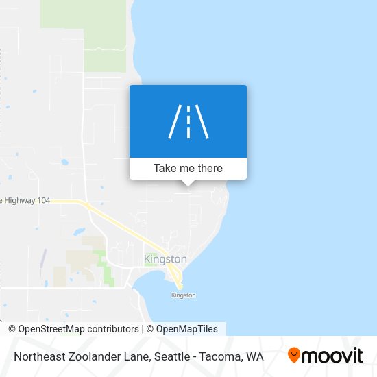 Northeast Zoolander Lane map