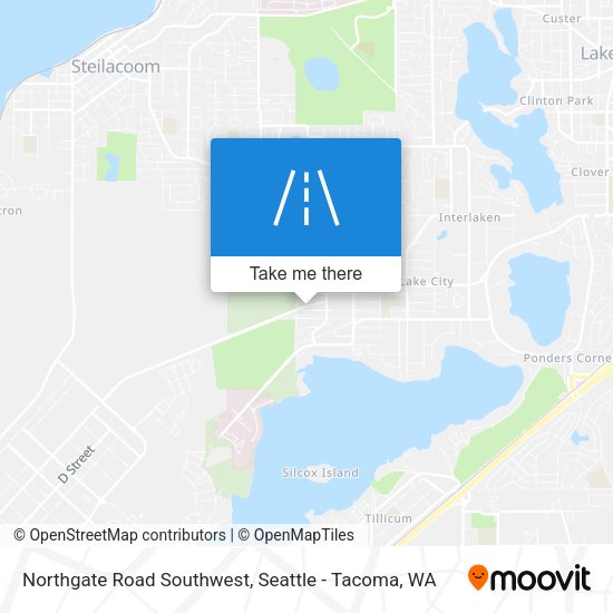 Mapa de Northgate Road Southwest