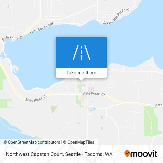 Northwest Capstan Court map