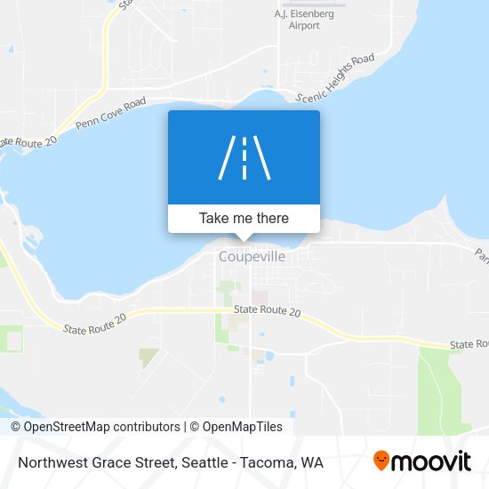 Northwest Grace Street map