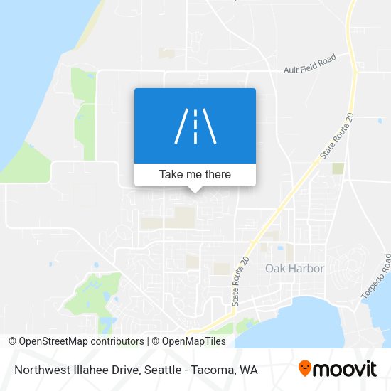 Northwest Illahee Drive map