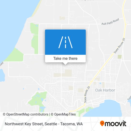 Northwest Key Street map