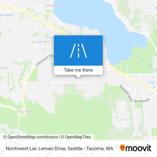Mapa de Northwest Lac Leman Drive