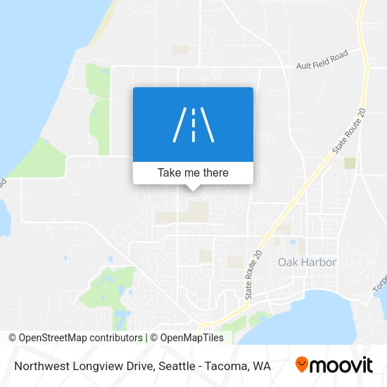 Northwest Longview Drive map