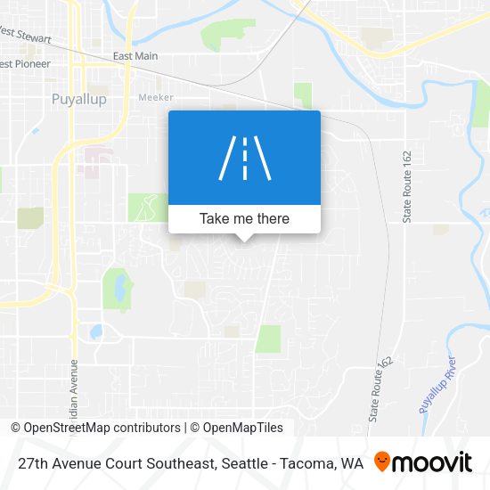 Mapa de 27th Avenue Court Southeast
