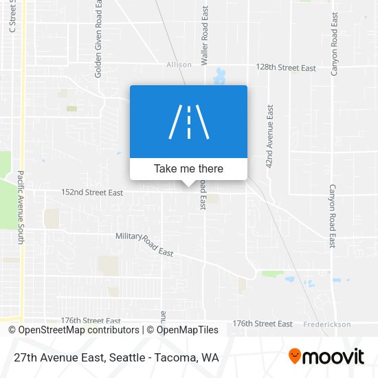 Mapa de 27th Avenue East