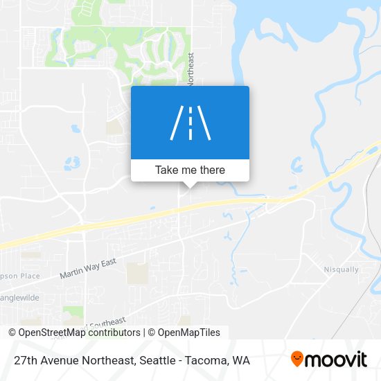Mapa de 27th Avenue Northeast