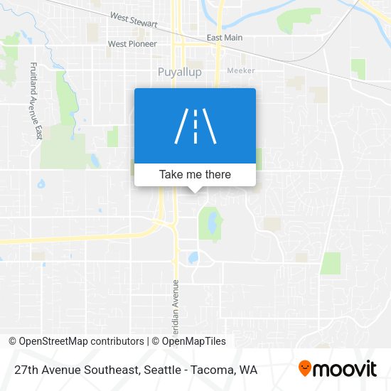 27th Avenue Southeast map