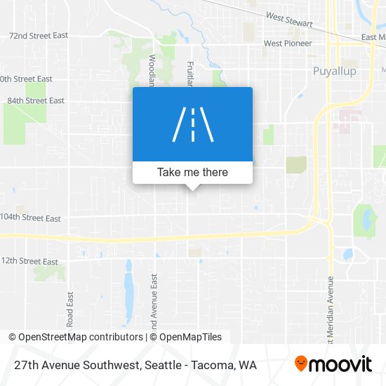 Mapa de 27th Avenue Southwest