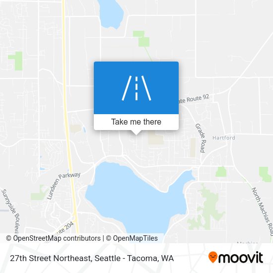 27th Street Northeast map