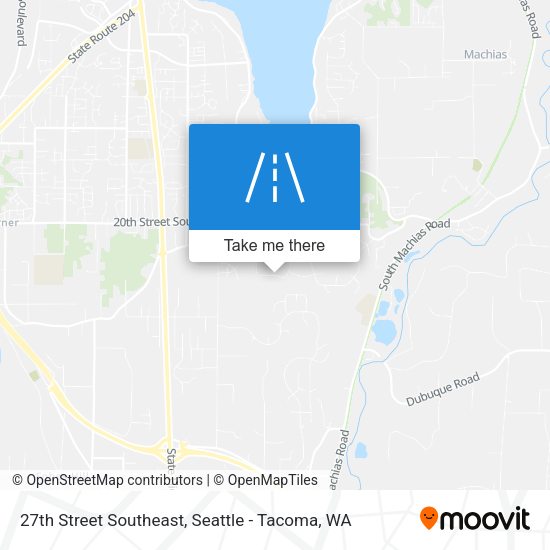 27th Street Southeast map