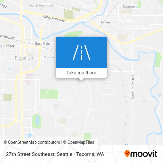 Mapa de 27th Street Southeast