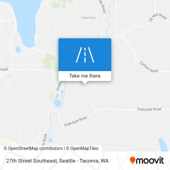 Mapa de 27th Street Southeast