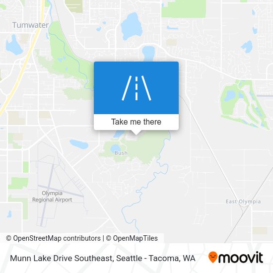 Mapa de Munn Lake Drive Southeast