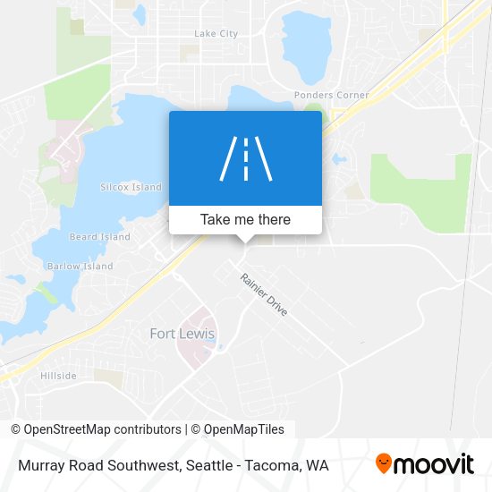 Mapa de Murray Road Southwest