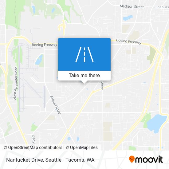 Mapa de Nantucket Drive