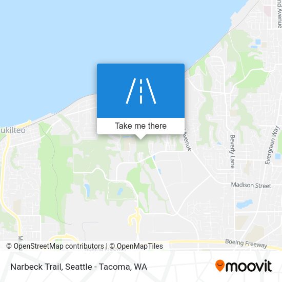 Mapa de Narbeck Trail