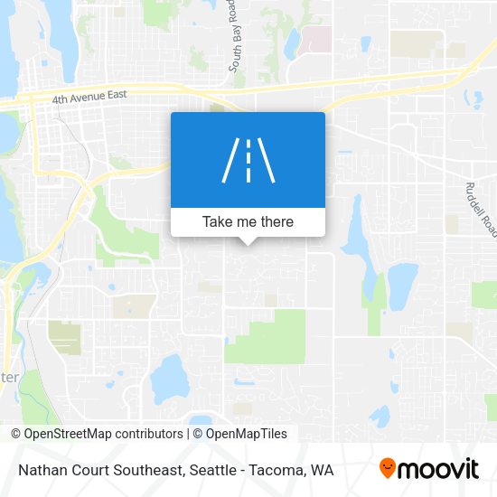 Mapa de Nathan Court Southeast