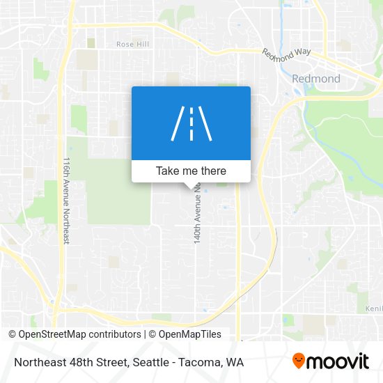 Mapa de Northeast 48th Street
