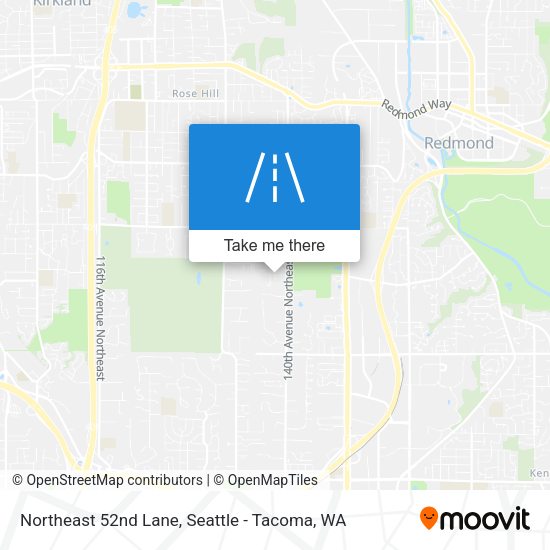 Mapa de Northeast 52nd Lane