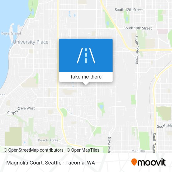 Magnolia Court map