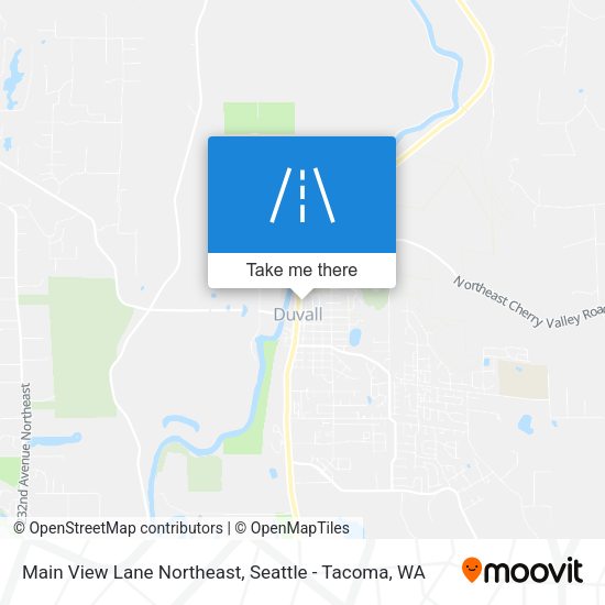 Mapa de Main View Lane Northeast
