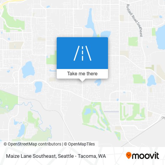 Maize Lane Southeast map