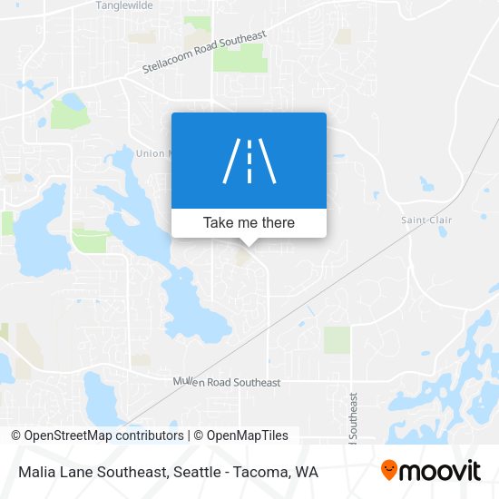 Malia Lane Southeast map