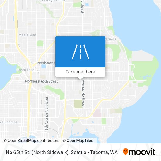 Mapa de Ne 65th St. (North Sidewalk)