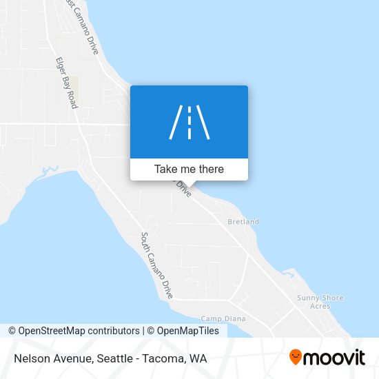 Nelson Avenue map