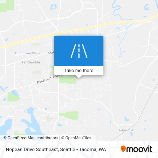 Mapa de Nepean Drive Southeast
