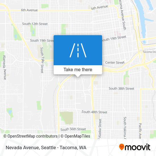 Nevada Avenue map