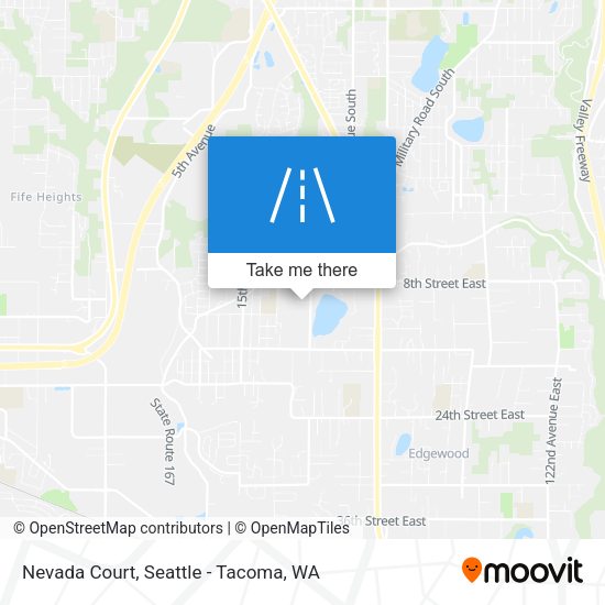 Nevada Court map