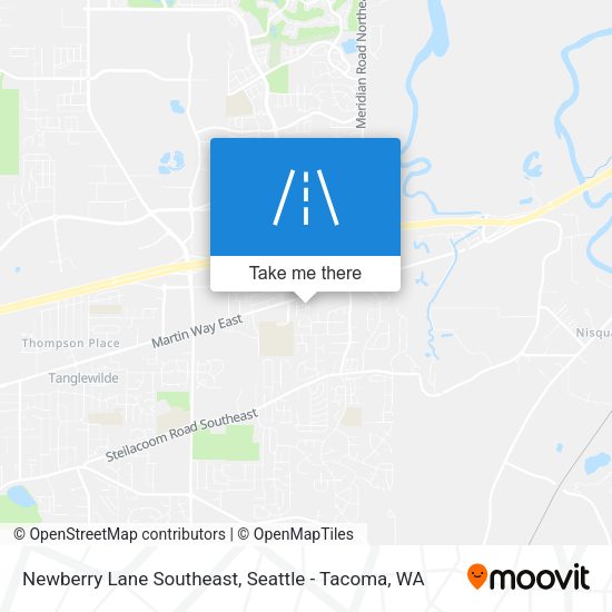 Mapa de Newberry Lane Southeast